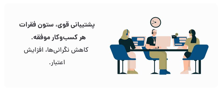 پشتیبانی سایت و اپلیکیشن در مرودشت: راز رضایت مشتری 1 اعتماد مشتری، وفاداری بیشتر.